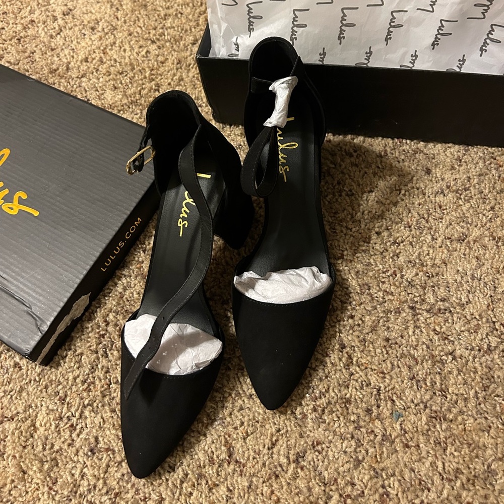 Lulus Black Heels